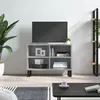 Image de vidaXL Meuble TV sonoma gris 69,5 x 30 x 50 cm bois d'ingénierie826978