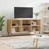 Image de vidaXL Meuble TV chêne sonoma 103,5x30x50 cm bois d'ingénierie