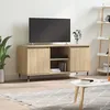 Image de vidaXL Meuble TV chÃªne sonoma 104x35x50 cm bois d'ingÃ©nierie
