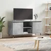 Image de vidaXL Meuble TV gris béton 104x35x50 cm bois d'ingénierie827008