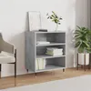 Image de vidaXL Buffet gris béton 57x35x70 cm bois d'ingénierie827128