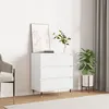 Image de vidaXL Buffet Blanc 60x35x70 cm Bois d'ingénierie