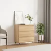 Image de vidaXL Buffet ChÃªne sonoma 60x35x70 cm Bois d'ingÃ©nierie