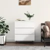 Image de vidaXL Buffet Blanc 60x35x70 cm Bois d'ingénierie827180