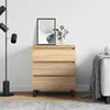 Image de vidaXL Buffet ChÃªne sonoma 60x35x70 cm Bois d'ingÃ©nierie