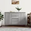 Image de vidaXL Buffet sonoma gris 104x35x70 cm bois d'ingénierie827210