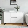 Image de vidaXL Vidaxl Buffet Blanc 101,5x35x70 Cm Bois D'ingénierie