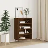 Image de vidaXL Buffet haut chÃªne marron 57x35x90 cm bois d'ingÃ©nierie