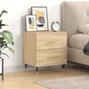 Image de vidaXL Table de chevet chêne sonoma 40x35x47,5 cm bois d'ingénierie