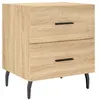 Image de vidaXL Table de chevet chêne sonoma 40x35x47,5 cm bois d’ingénierie
