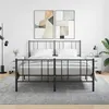 Image de vidaXL Tables de chevet 2 pcs blanc 40x35x47,5 cm bois d'ingénierie