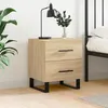 Image de vidaXL Table de chevet chÃªne sonoma 40x35x47,5 cm bois d'ingÃ©nierie