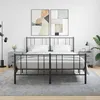 Image de vidaXL Tables de chevet 2pcs gris bÃ©ton 40x35x47,5cm bois d'ingÃ©nierie