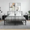 Image de vidaXL Tables de chevet 2 pcs noir 40x40x50 cm bois d’ingénierie827503