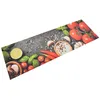 Image de vidaXL Tapis de cuisine lavable impression lÃ©gumes 60x180 cm velours