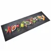 Image de vidaXL Tapis de cuisine lavable impression d'épices 60x180 cm velours136541