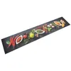 Image de vidaXL Tapis de cuisine lavable impression d'épices 60x300 cm velours136542