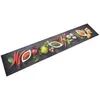 Image de vidaXL Tapis de cuisine lavable impression d'Ã©pices 60x300 cm velours