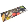 Image de vidaXL Tapis de cuisine lavable impression vin dîner 60x180 cm velours
