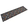 Image de vidaXL Tapis de cuisine lavable impression de pattes 45x150 cm velours