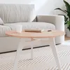 Image de vidaXL Vidaxl Dessus De Table Ø70x1,5 Cm Rond Bois Massif De Hêtre
