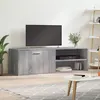 Image de vidaXL Meuble TV sonoma gris 120x34x37 cm bois d'ingénierie833549