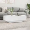 Image de vidaXL Table basse blanc 100x49,5x31 cm bois d'ingénierie833889