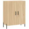 Image de Vidaxl Buffet Haut ChÃªne Sonoma 69,5x34x180 Cm Bois D'ingÃ©nierie