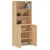 Image de Vidaxl Buffet Haut ChÃªne Sonoma 69,5x34x180 Cm Bois D'ingÃ©nierie