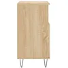 Image de vidaXL Buffets 3 pcs ChÃªne sonoma Bois d'ingÃ©nierie