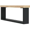 Image de vidaXL Buffets 2 pcs chÃªne sonoma bois d'ingÃ©nierie