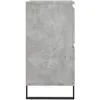Image de vidaXL Buffets 3 pcs gris bÃ©ton bois d'ingÃ©nierie