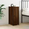 Image de vidaXL Table de chevet chêne marron 32x42x80 cm bois d'ingénierie825971