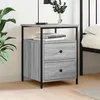 Image de vidaXL Table de chevet sonoma gris 44x45x60 cm bois d'ingénierie826009