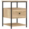 Image de vidaXL Table de chevet chêne sonoma 40x42x56 cm bois d'ingénierie