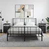 Image de vidaXL Tables de chevet 2 pcs noir 40x42x60 cm bois d'ingénierie826034