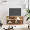 Image de vidaXL Meuble TV Chêne sonoma 100x40x50 cm Bois d'ingénierie