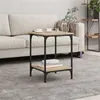 Image de vidaXL Table basse chêne sonoma 40x40x55 cm bois d'ingénierie832824