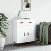Image de vidaXL Buffet blanc 69,5x34x90 cm bois d'ingénierie827948
