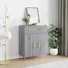 Image de vidaXL Buffet sonoma gris 69,5x34x90 cm bois d'ingénierie827970