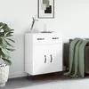 Image de vidaXL Buffet blanc 69,5x34x90 cm bois d'ingénierie827972