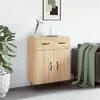 Image de vidaXL Buffet chêne sonoma 69,5x34x90 cm bois d'ingénierie
