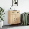 Image de Vidaxl Buffet ChÃªne Sonoma 69,5x34x90 Cm Bois D'ingÃ©nierie