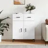 Image de vidaXL Buffet Blanc brillant 69,5x34x90 cm Bois d'ingénierie827982