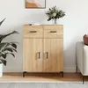 Image de Vidaxl Buffet ChÃªne Sonoma 69,5x34x90 Cm Bois D'ingÃ©nierie