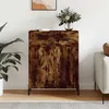 Image de vidaXL Buffet chêne fumé 69,5x34x90 cm bois d'ingénierie827993