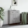 Image de vidaXL Buffet sonoma gris 69,5x34x90 cm bois d'ingénierie