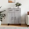 Image de vidaXL Buffet sonoma gris 69,5x34x90 cm bois d'ingénierie828010