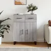 Image de vidaXL Buffet sonoma gris 69,5x34x90 cm bois d'ingÃ©nierie