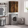 Image de vidaXL Armoire murale chêne fumé 69,5x34x90 cm